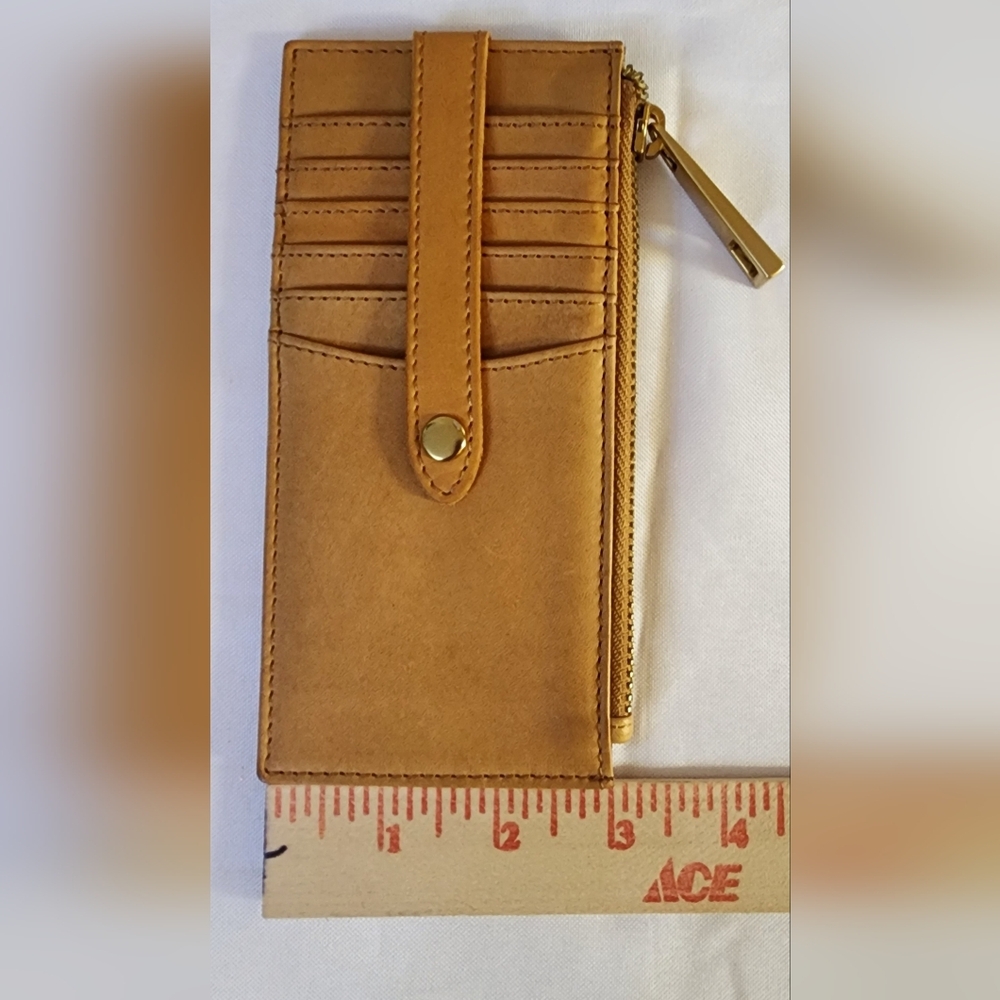 Margot New York Leather Card Case Wallet 12 Card Slot - Picture 13 of 13